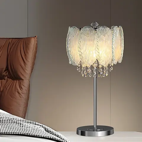 यूरोपीय लक्जरी क्रिस्टल फर्श लैंप होटल बैंक्वेट हॉल शादी की सजावट फर्श / टेबल लैंप लिविंग रूम प्रकाश जुड़नार 10 best sales क्रिस्टल फ्लोर लैंप - №7
