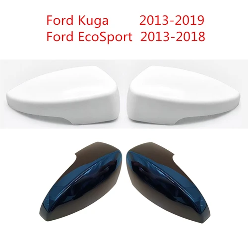 Cubierta de espejo lateral de coche para Ford Kuga 2013-2019 EcoSport 2013-2018 carcasa de espejo retrovisor accesorios automotrices embellecedores