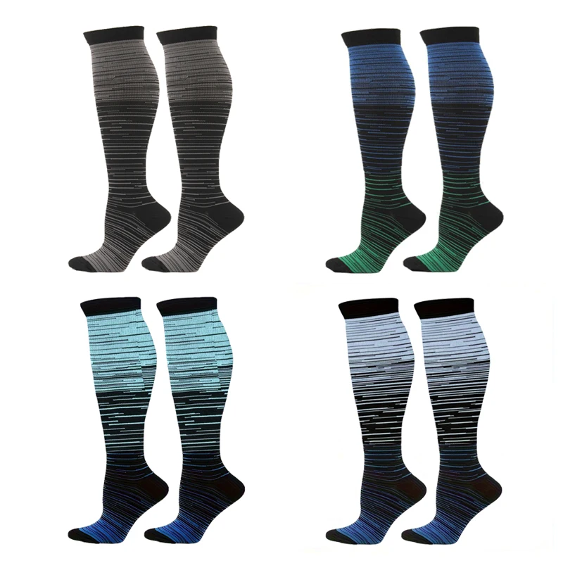 Unisex-Kompressionssocken, Strümpfe, beste Krankenschwestern, Wandern, Reisen, Flugsocken, Laufen, Fitness-Socken – Detail 8