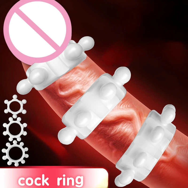 3 Stuks Cock Ring Penis Ring Mannelijke Kuisheid Bal Brancard Seksspeeltjes Voor Mannen Cowrings Vertragen Ejaculatie Penis Mouw Sex Producten