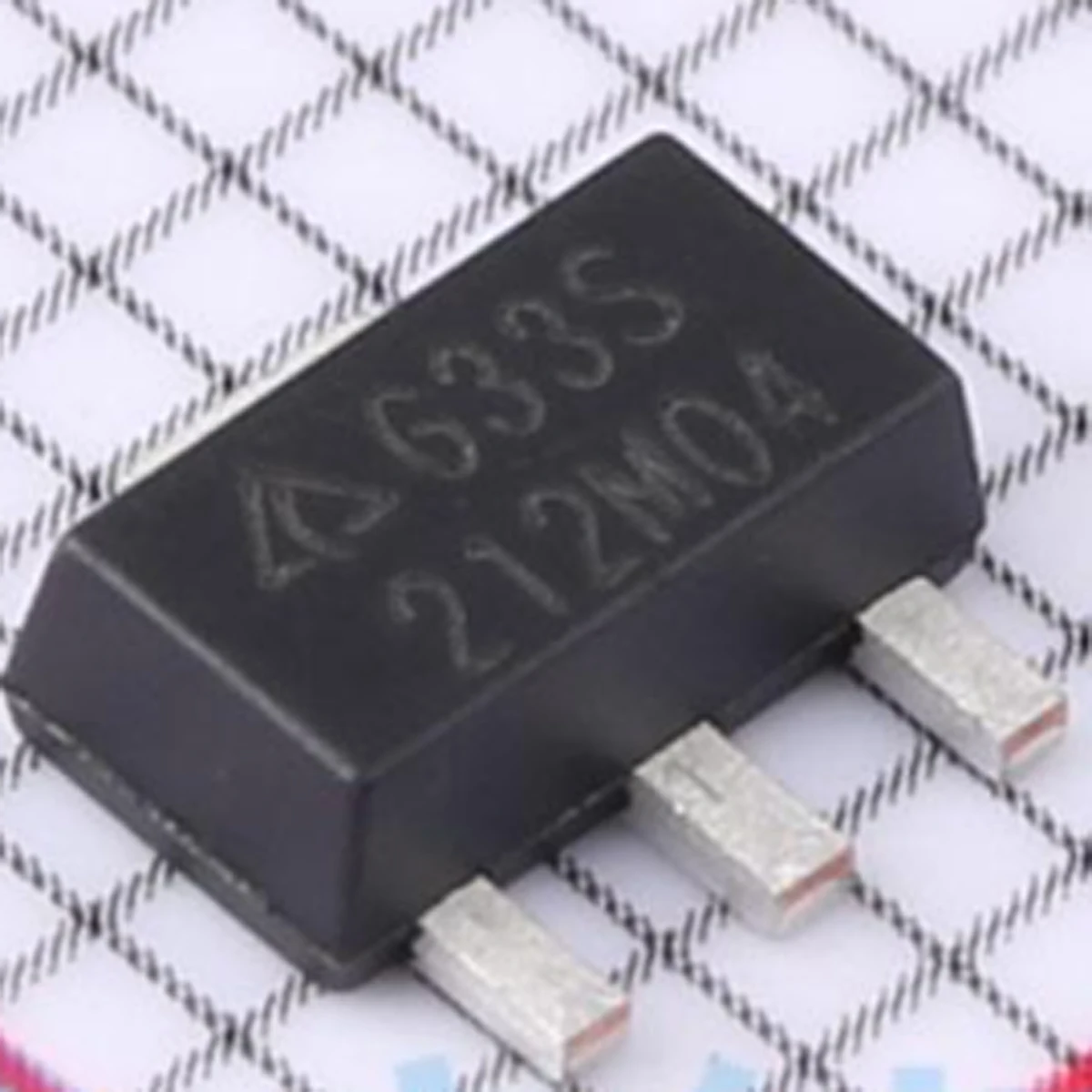 20PCS original Marking G33S voltage reference chip adjustable 100mA ± 1% 2.5V~36V SOT-89-3 AP431SHBRTR-G1 IC VREF SHUNT ADJ