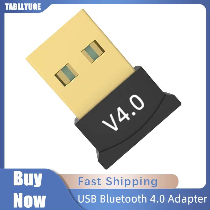 

Free Shipping USB Bluetooth 4.0 Adapter Wireless Dongle Compatible V 4.0 USB 2.0 Transmitter Audio Receiver for Windows Laptop