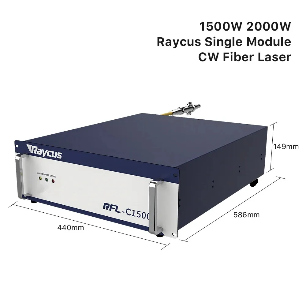 Original Raycus 2000W Laser Source RFL-C2000 CW Fiber Laser for 1064nm Fiber Laser Cutting Machine