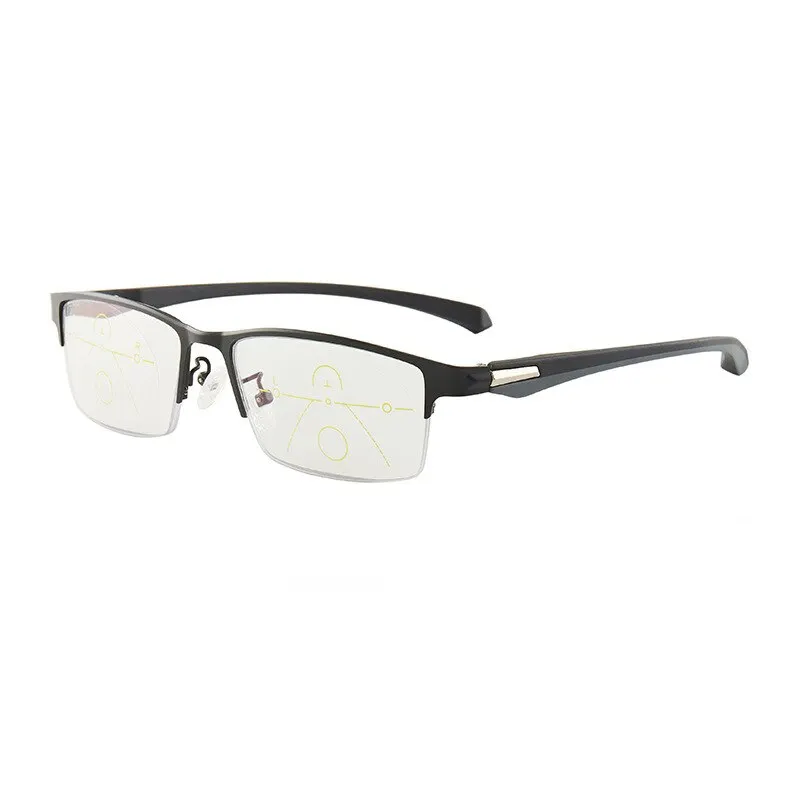 Multifocal Progressive Reading Glasses for Business Office Computer Eyeglasses with Anti Blue Light Presbyopic Lens Eyewears image 3