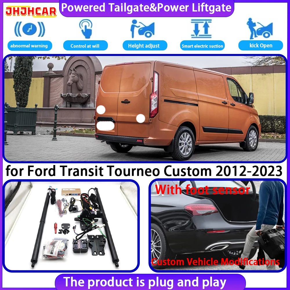 JHJHCAR for Ford Transit Tourneo Custom 2012-2023 OEM Smart Automatic Electric Powered Tailgate Power Liftgate Tailgate System