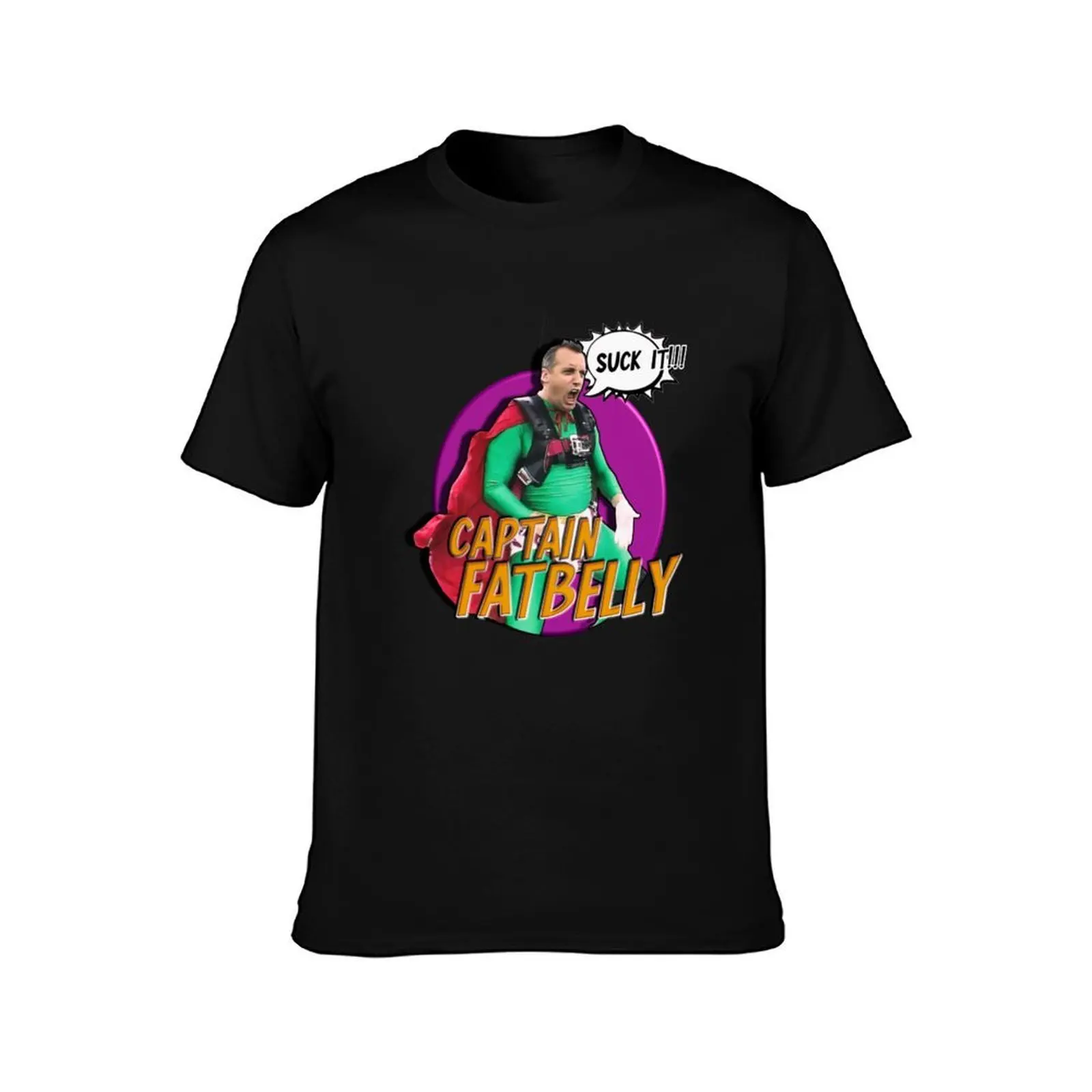 Impractical Jokers Captain Fatbelly Joe Gatto T T-Shirt, Summer Casual Cotton Tee, Oversized Streetwear Tops, Unisex Men Women