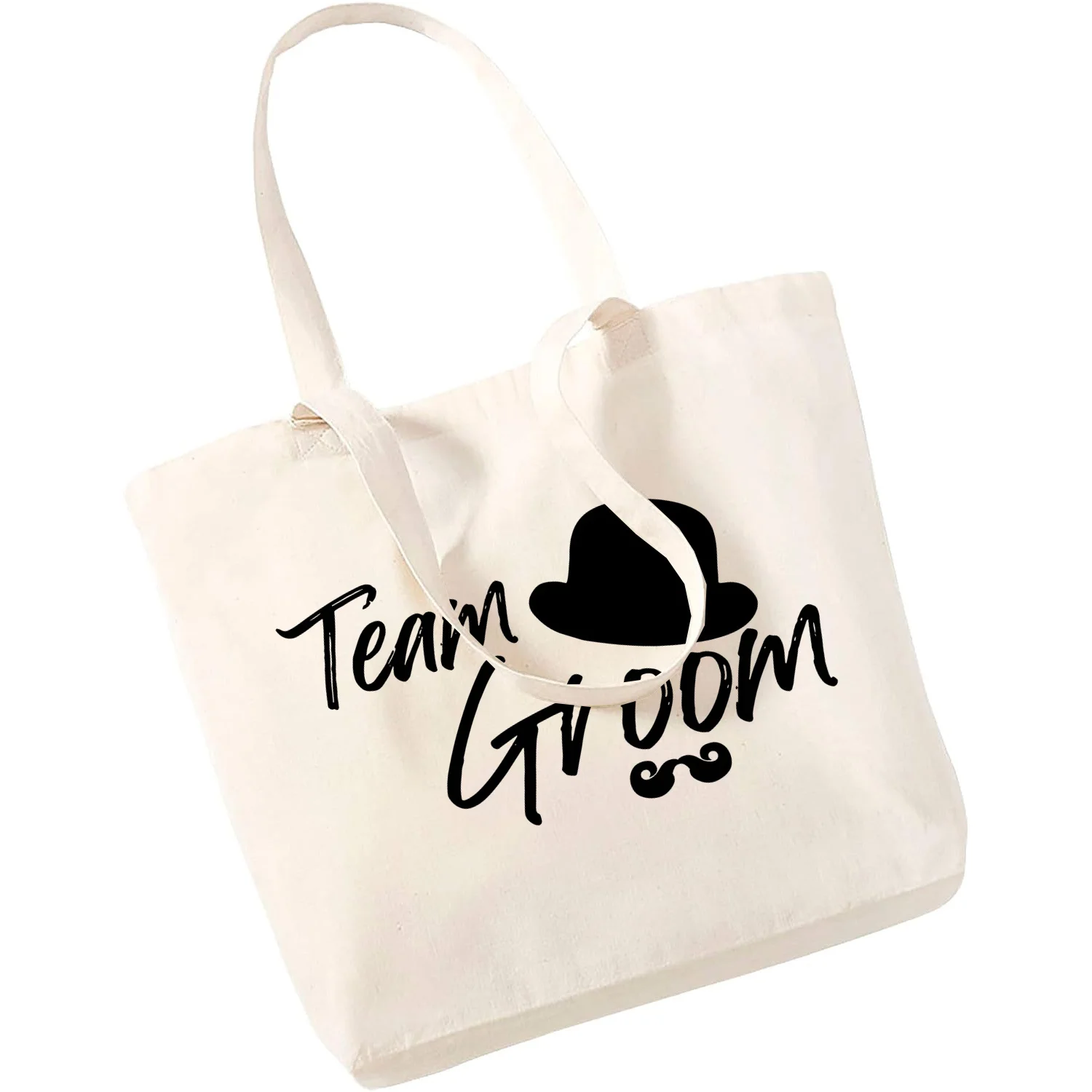 Team Groon Single Party Design Shoulder Canvas Bags Large Capacity College Harajuku Handbag Women Bag Shopping Bag