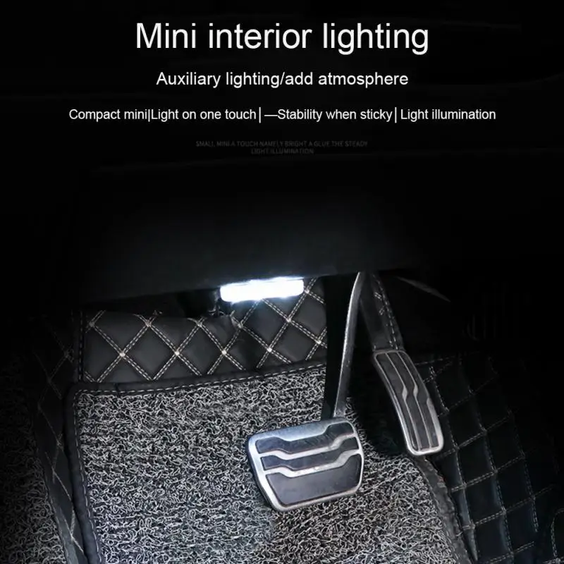 Car Lighting Reading Light Led Atmosphere Light Touch-sensing Usb Charging Car Roof Emergency Light In Motorhome Signal Lamp