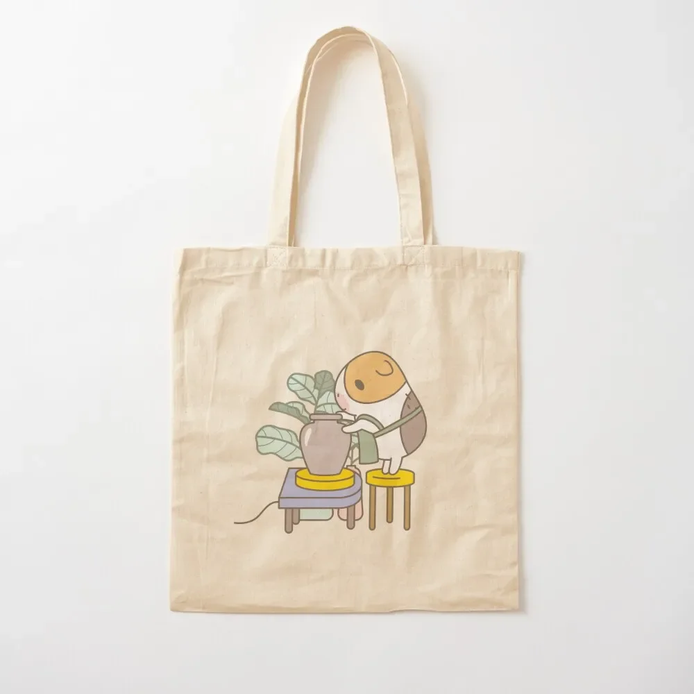 Bubu the Guinea Pig, Potter Tote Bag reusable shopping bags Shopping bags eco bag folding shoping bag