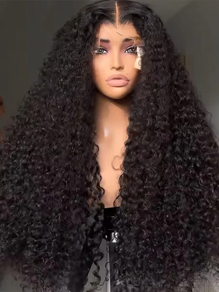 

46 Inch Wigs Curly Deep Water Wave Lace Front Wigs 13x6 360 HD Lace Front Human Hair Wig 13X4 Glueless Wigs Brazilian Hair Wigs