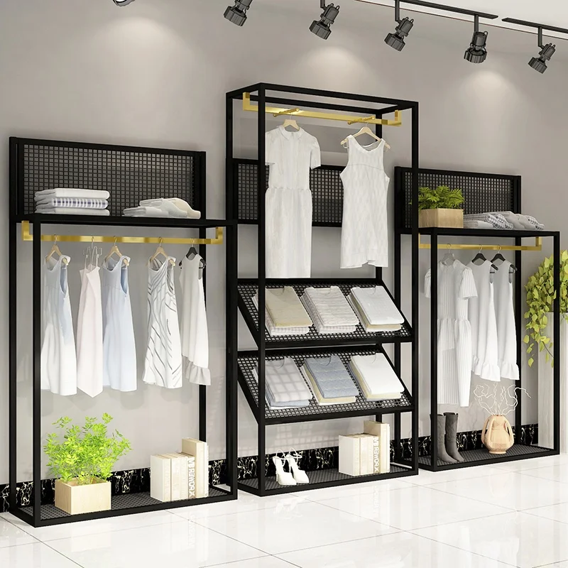 Customized. Clothing Display Funiture, Clothing Shop Equipment Guangzhou, Clothing Showroom Rack