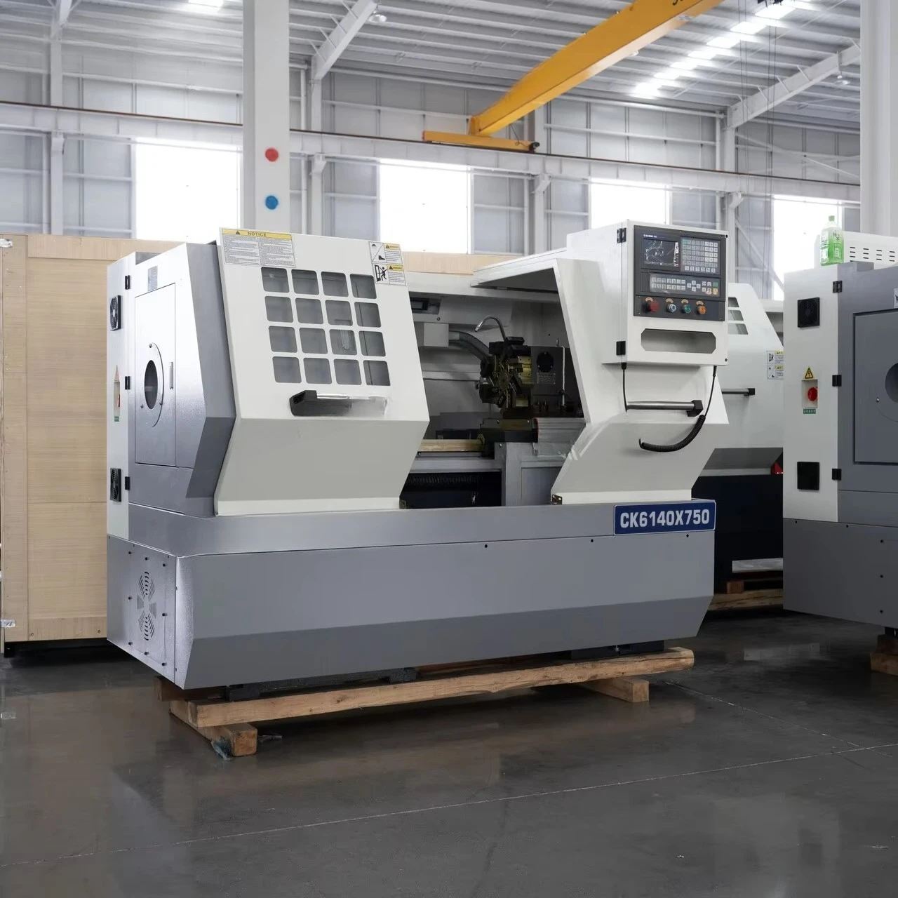 CK6140-750 Medium Duty CNC Horizontal Lathe High Precision 0.02mm High Rigidity 1 Spindle for Metal Auto Parts Processing
