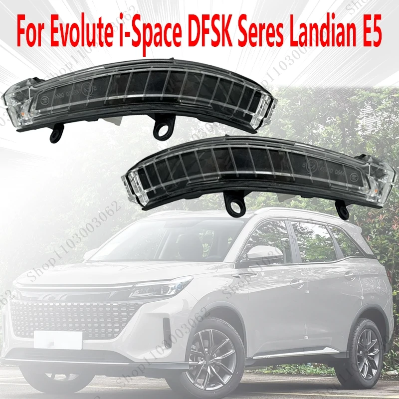 Turn Signal For Dongfeng Fengon New 580 Evolute i-Space DFSK Seres Landian E5 Auto Parts Side Door Reversing Mirror Indicator