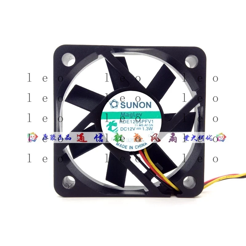 1PCS SUNON KDE1205PFV1 12V DC 1.3W 3-wire cooling fan 5 cm 5010