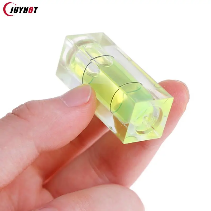 Household Mini Square Bubble Level Green Spirit Level Scope High Precision Spirit Bubble Measuring Accessories