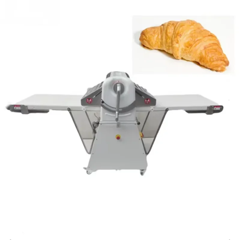 Dough Sheeter Machine for Auto Commercial Rando Puff Pastry Bakery Pizza Bread Croissants Making
