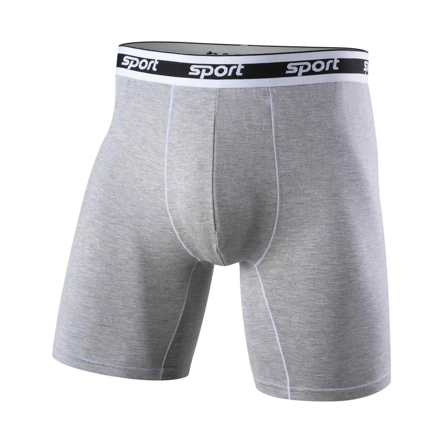 Man Modal Boxer Shorts EUR Size Sports Men's Panties Cueca Sexy Long Leg Underpants Breathable And Comfortable Underwear For Men