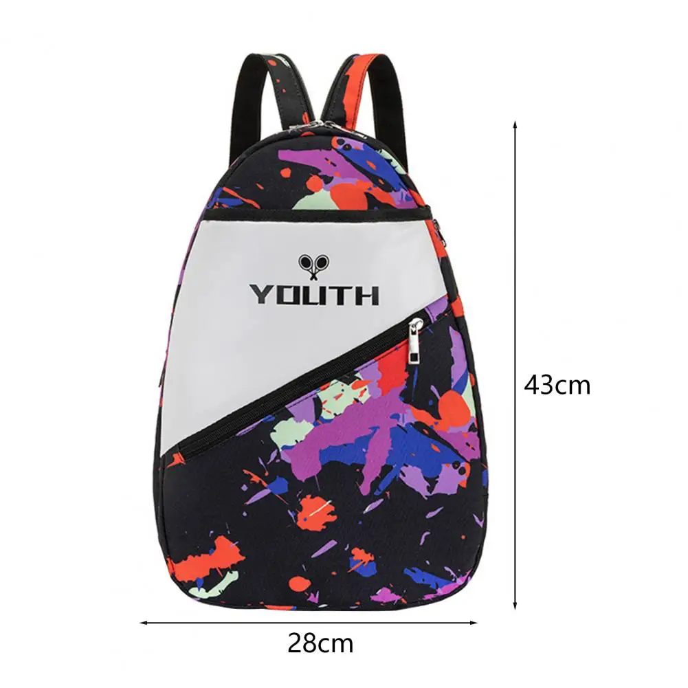 Outdoor Sports Backpack Junior Tennis Bag Badminton Racquet Bags Pickleball Paddles Tennis Backpack Waterproof Shoulder Backpack