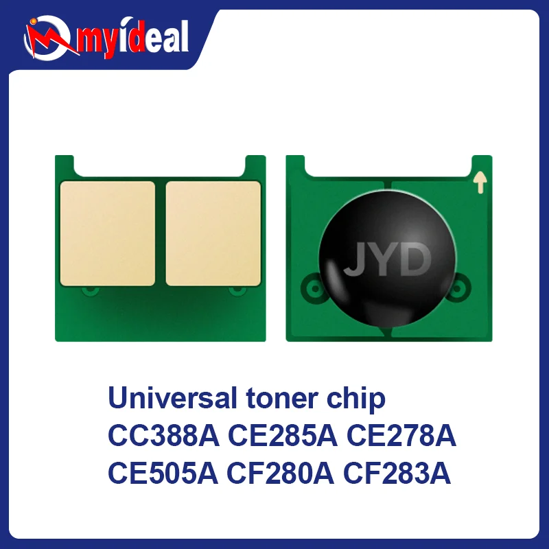 10pcs CC388A CE285A CE278A CE505A CF280A CF283A CRG312/712/112/912I Toner Chip CE505X CF280X CRG313/713/113I CRG326 Cartridge