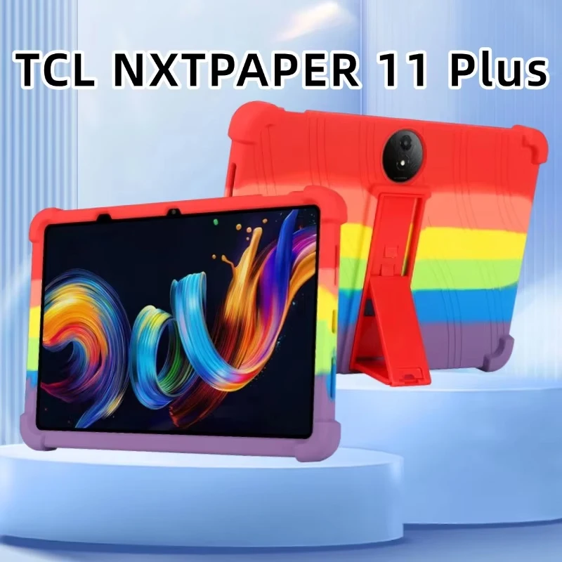 Silicone TPU Cover For TCL NXTPAPER 11 Plus 11.5 Inch Tablet PC Protective Shell BY178