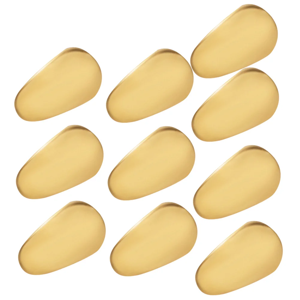 

10Pcs Anti-Slip Eyeglass Nose Pads Ceramic Comfortable Non-Slipping Universal Fit Eyeglass Nose Pads Glasses Pad