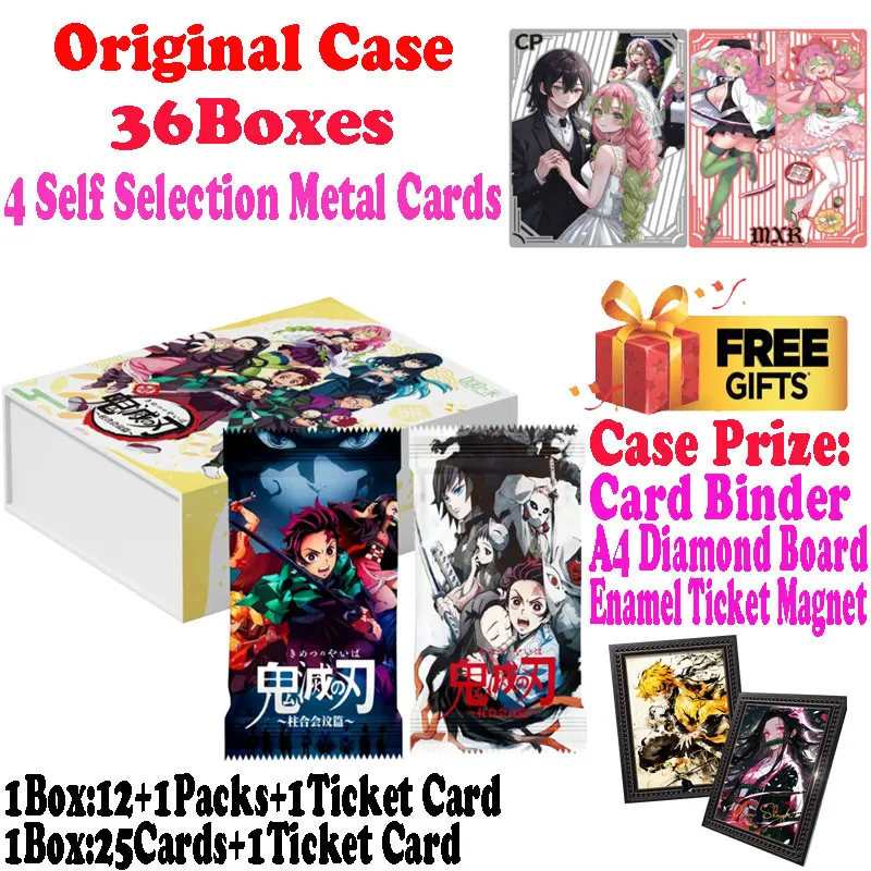 

2025 Newest Wholesale Duomi Culture Demon Slayer Version 2 Collection Card Shinobu Japanese Anime Trading Mitsuri Hobbies Gift