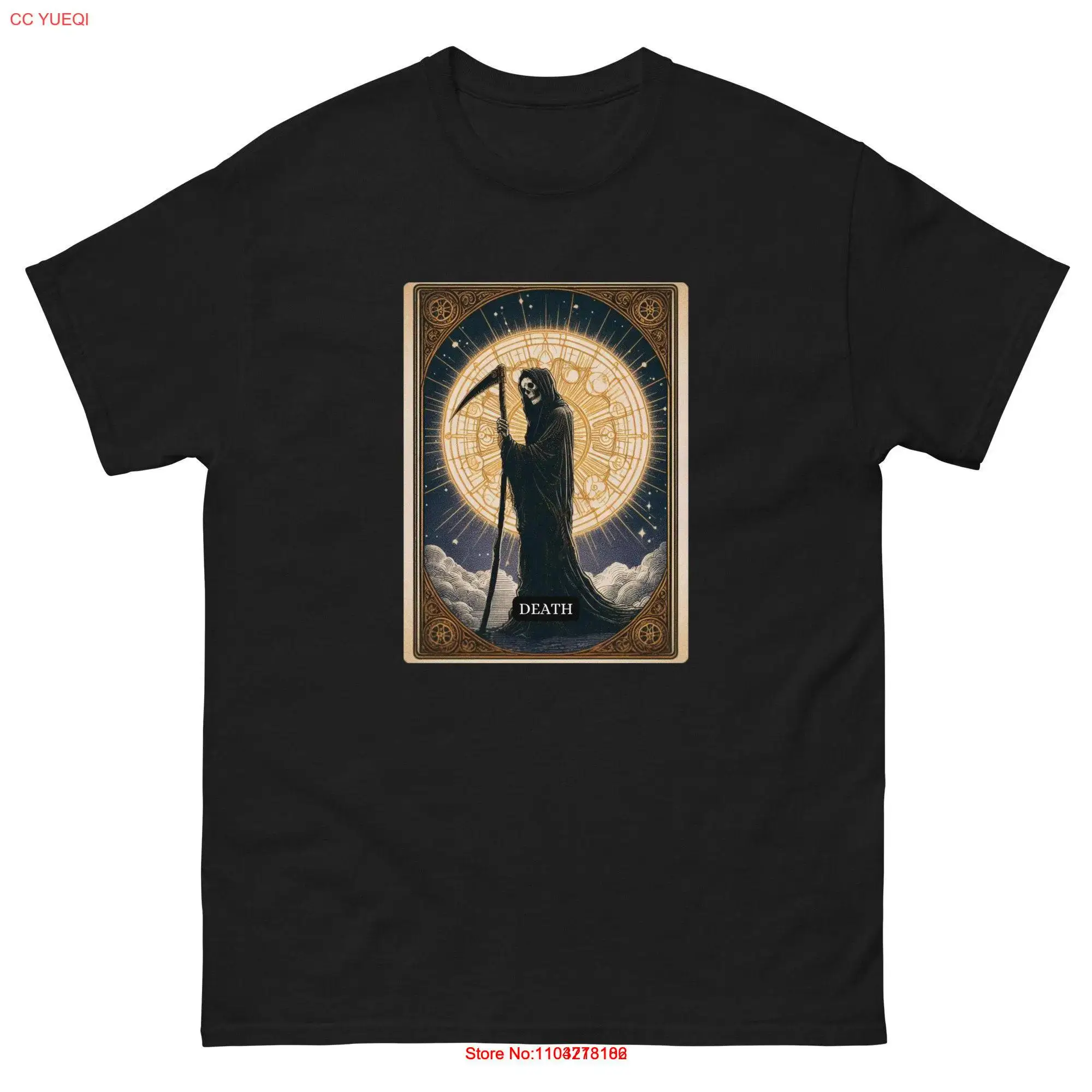 Death XIII Tarot Card T Shirt Change Transformation Skeletons Riding a Horse Grim Reaper Sudden and Unplanned Transition