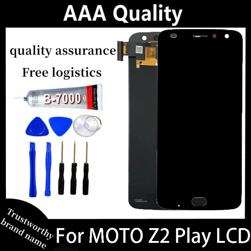 High Quality  For Motorola Moto Z2 Play LCD XT1710-02 XT1710 5.5-inch OLED screen, replace touch screen