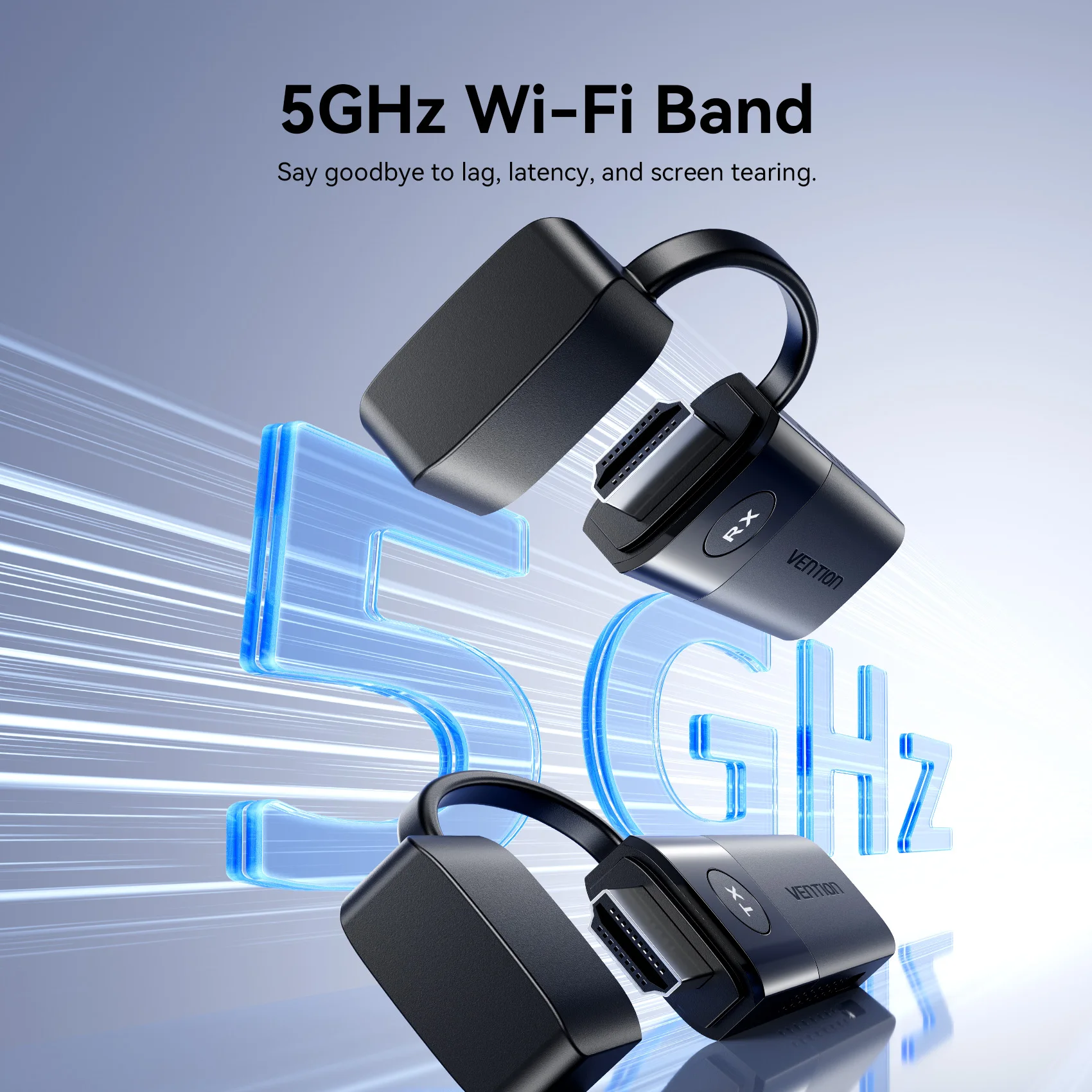 Vention لاسلكي HDMI فيديو 1080P 50M الارسال والاستقبال موسع عدة 5G محول للكمبيوتر كاميرا الكمبيوتر المحمول إلى شاشة العرض