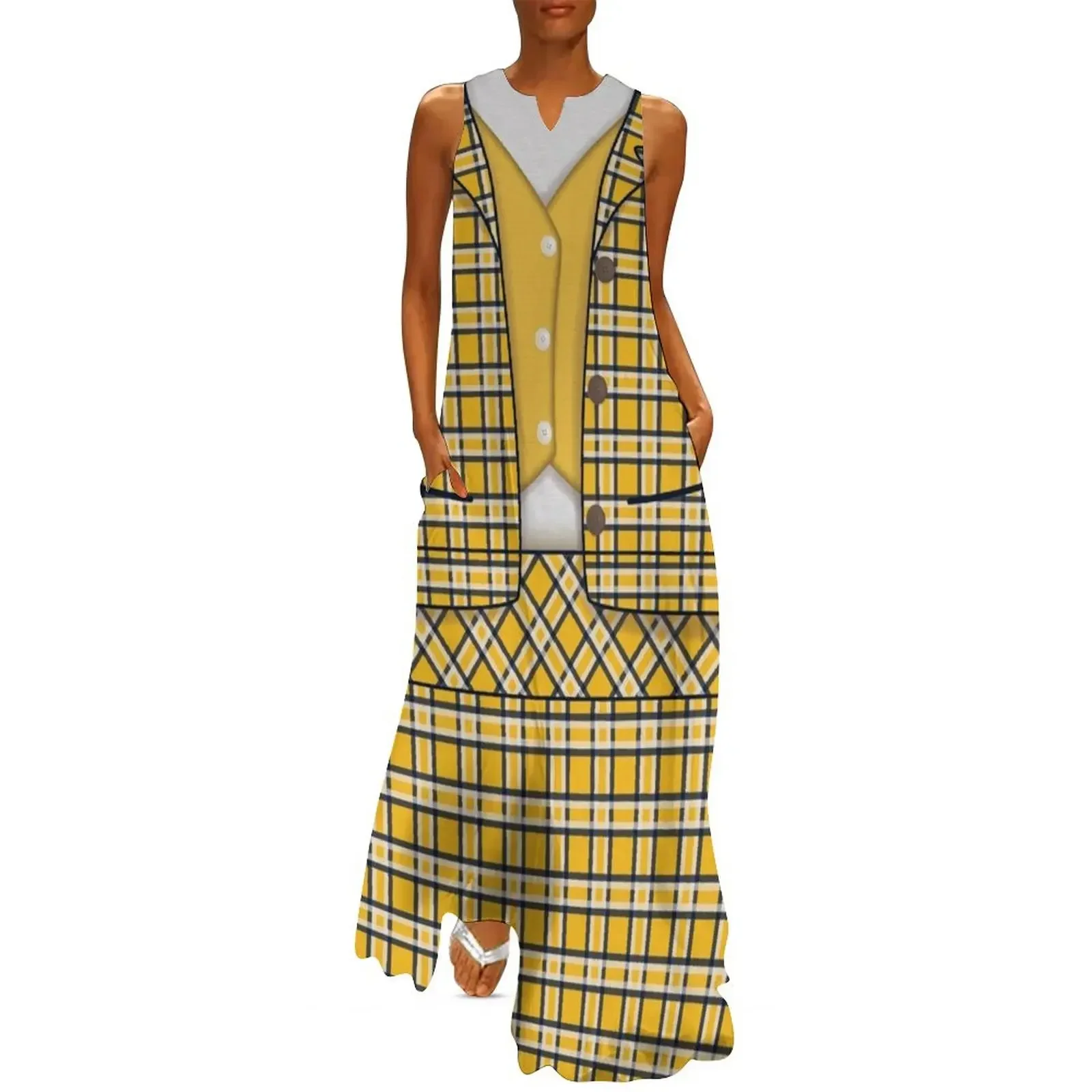 

Clueless as Cher Costume Long Dress womens dress Bride dresses Summer dresses for women Dress