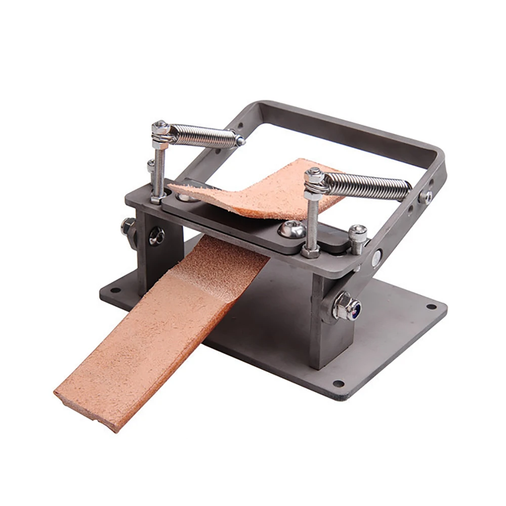 

Stainless Steel Craft Leather Thinning Machine Manual Cutting Peeler Rolling Bearing Tools Leathercraft Cutting Machine Tool