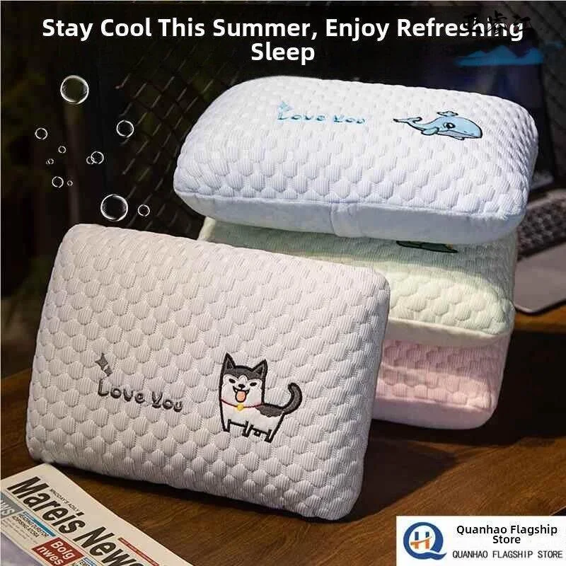 

Small Memory Foam Pillow for Nap Time Office Siesta Student U-Shaped Pillow Heart-Shaped Pillow Ins Style Office Supplies