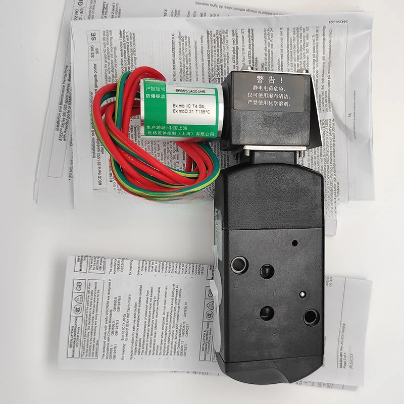 Explosion proof solenoid valve EF8551A001MS 230V original genuine product