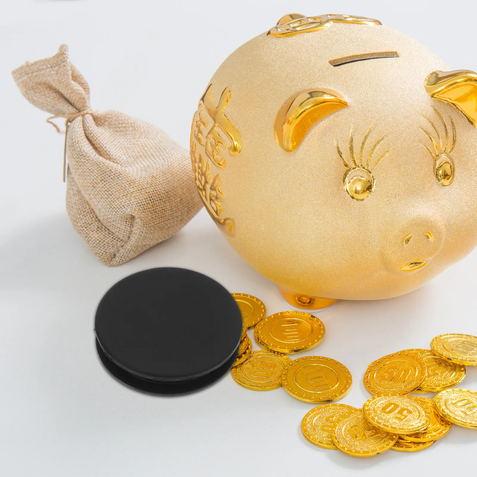 5Pcs Silicone Stopper Piggy Bank Replacement Plugs Leakproof Seal for Money Saving Box Coin Jar Cover Silicone Plugs
