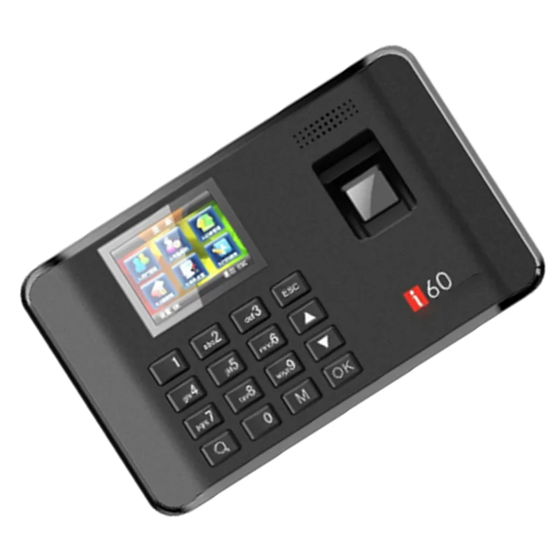 Macchina per la presenza biometrica di ispezione completamente elettrica Orologio USB per impronte digitali per registratore dati di uscita dei dipendenti (USA)