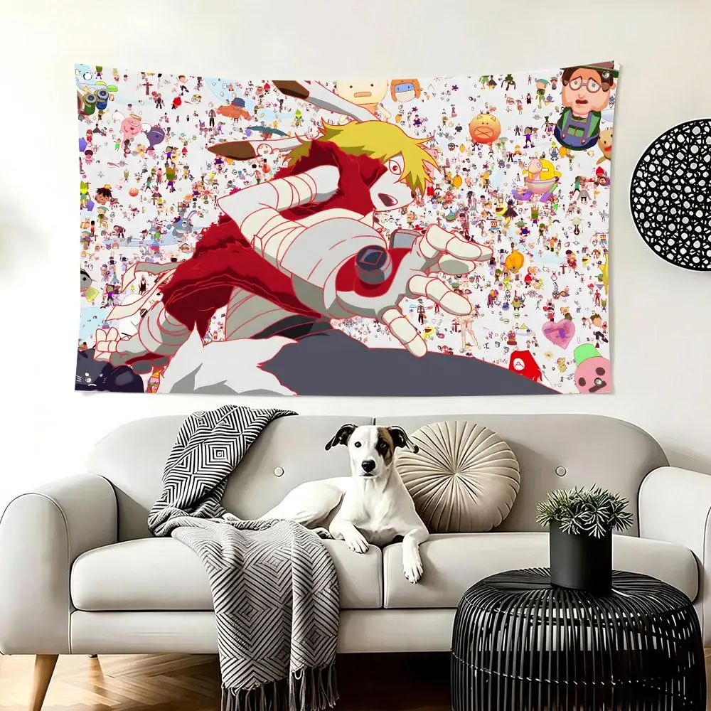Japanese Anime S-Summer Wars Flags  For Living Room Home Dorm Decor Wall Outdoor Camping Party Banner Gifts