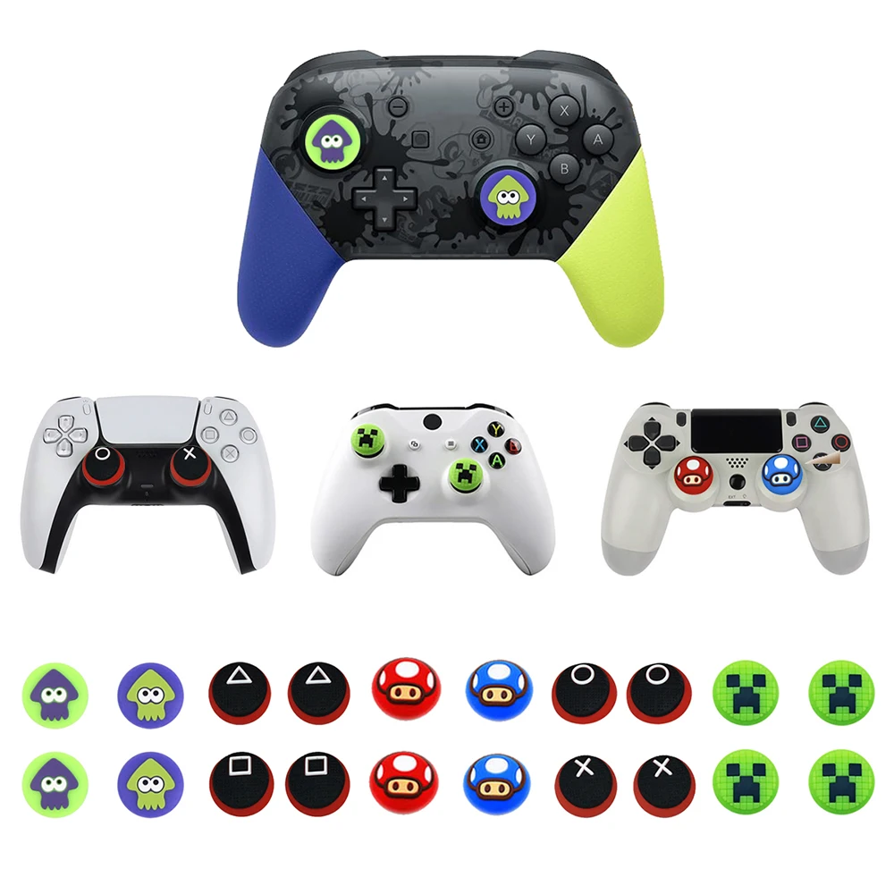 4Pcs Soft Silicone …