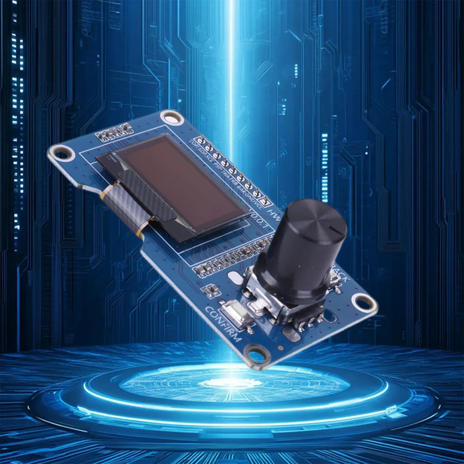 EC11 Encoder OLED for COMBO Board I2C OLED Screen with Rotary Knob Volume Control Encoder Display for Arduino STM32 DIY Projects