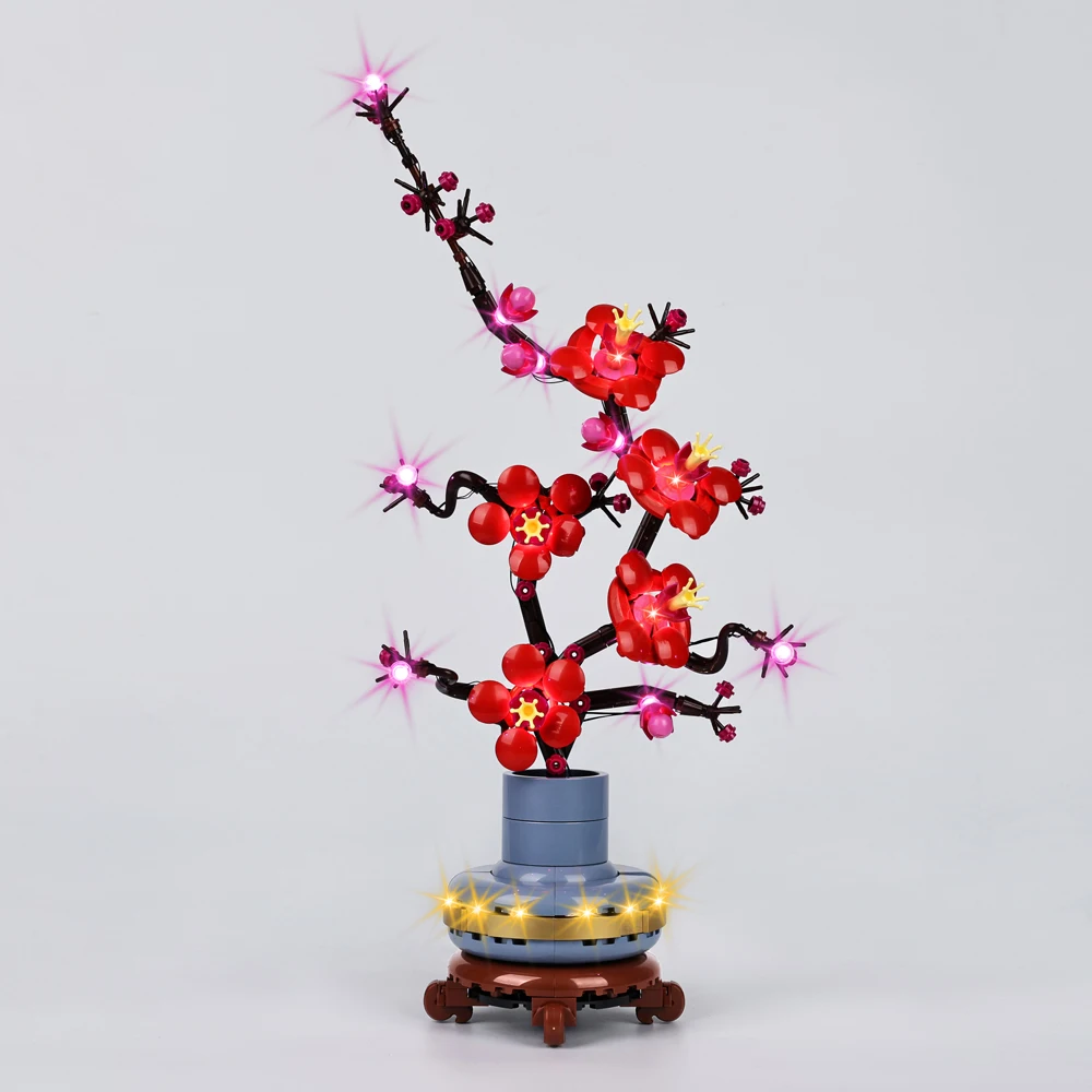 

Led Light Kit For 10369 Plum Blossom DIY led Blocks Model Toys Set (Only Lighting Kit No Model)