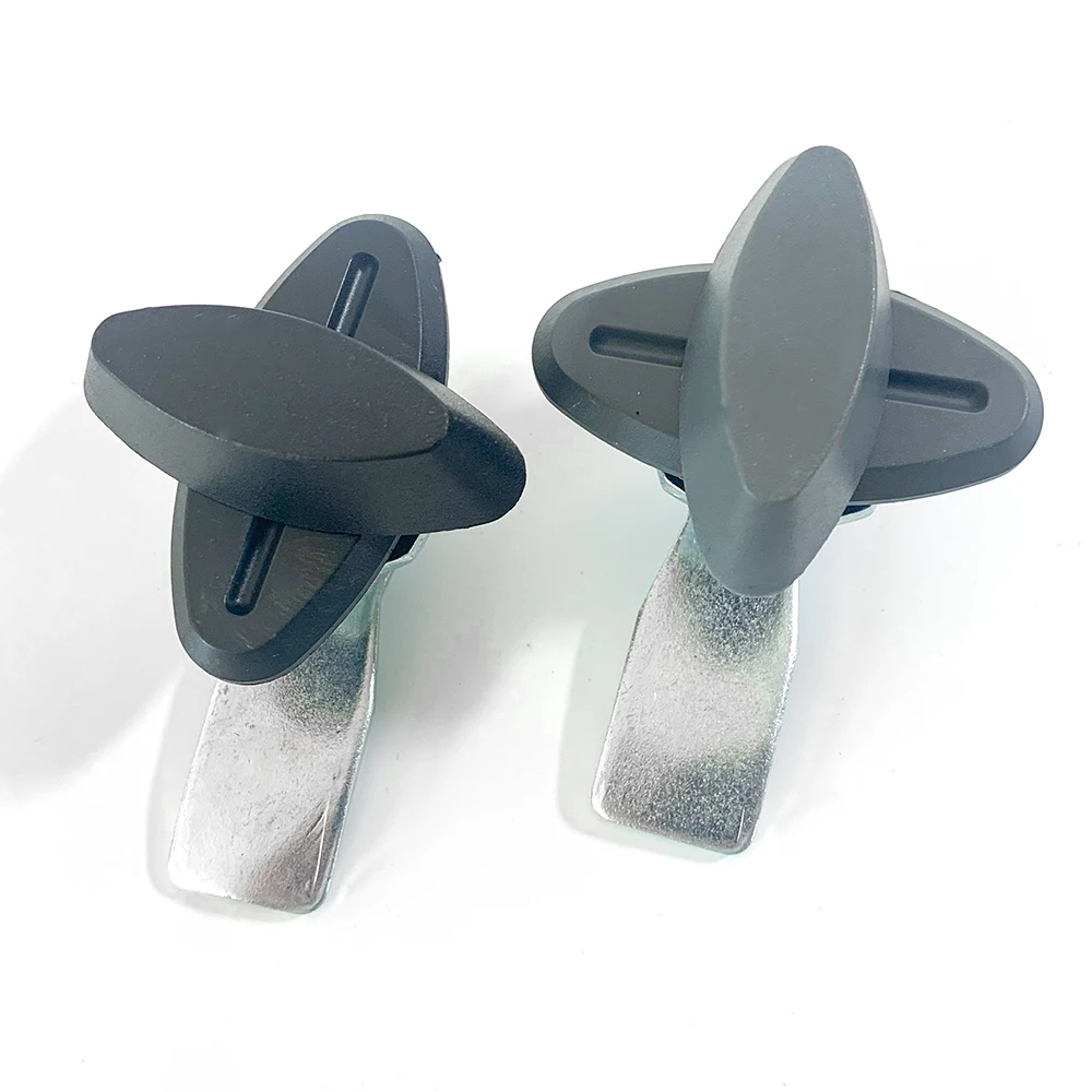 

MS414 Factory Hot Sell Zinc Alloy T Handle Wing Knob Thumb Quarter Turn Cam Latch Electric Cabinet Lock Keyless Knob Door Latch