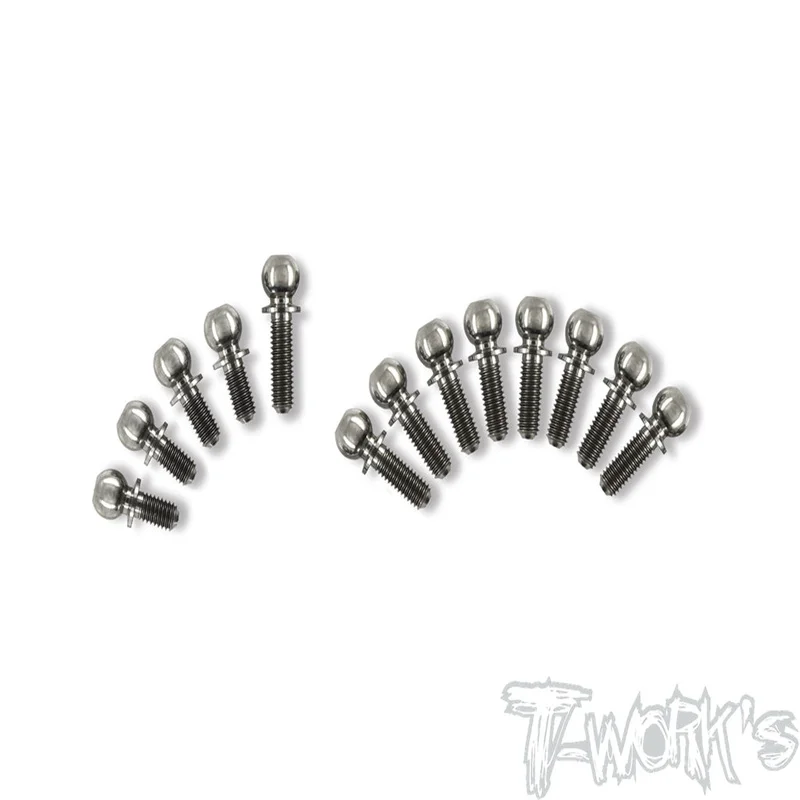 

Original T works TP-121 64 Titanium Ball End set ( For Tamiya Formula E Gen2 Car TC-01 ) professional Rc part