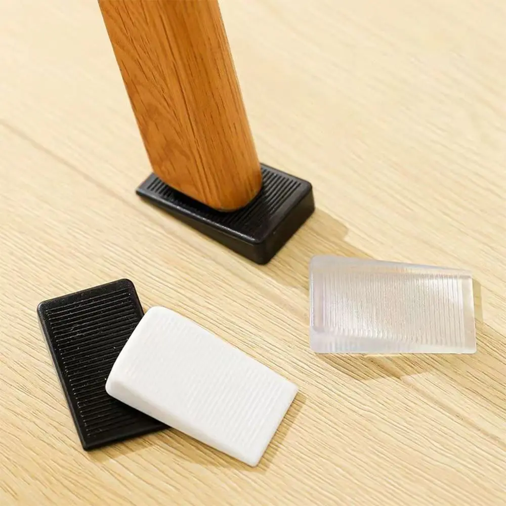 Wedge Leveler Furniture Foot Rubber Pad Adjustable Home Improvement Furniture Levelers Multi-Purpose Toilet Shims for Door