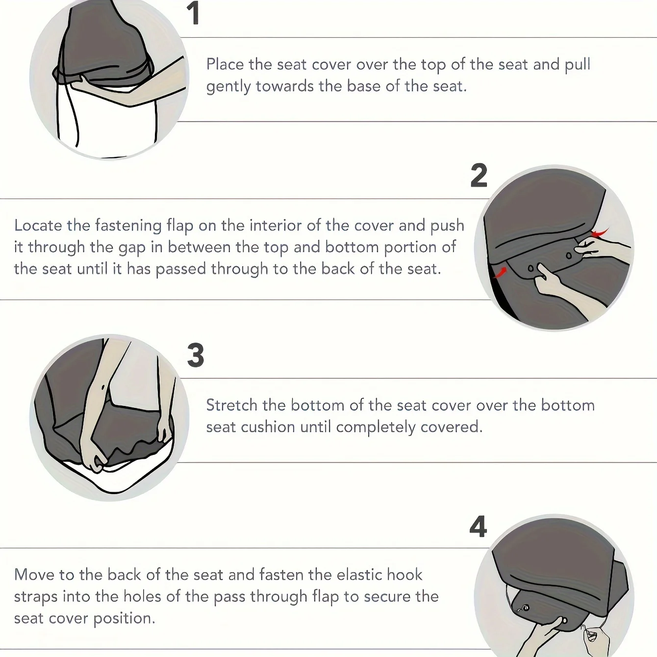 1 قطعة غطاء سيارة مع وطباعة #5