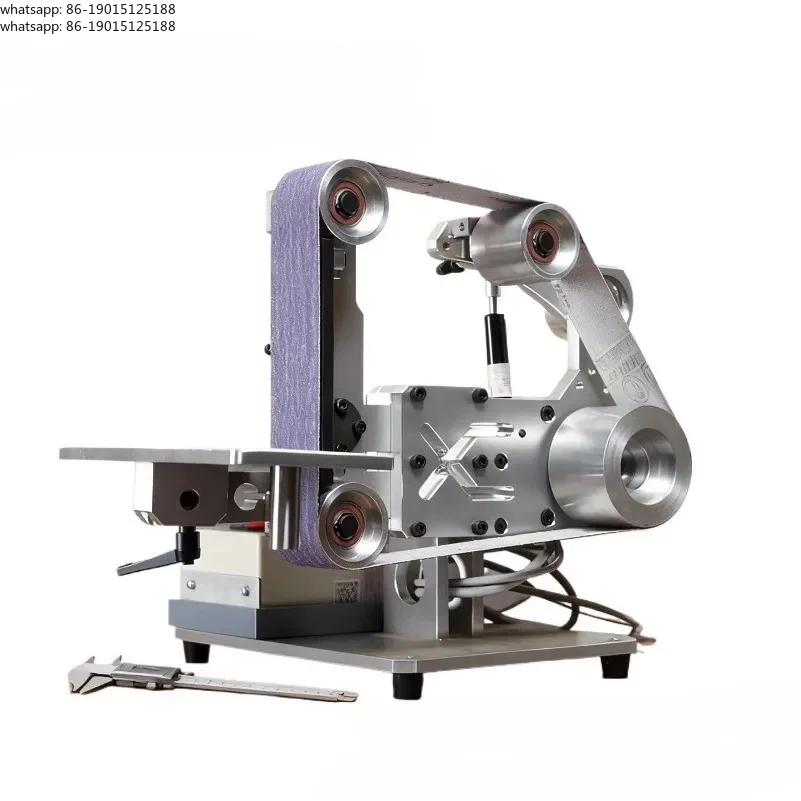 Large Industrial Belt Machine Metal Woodworking Grinding, Vertical and Horizontal 915 * 50 High Power