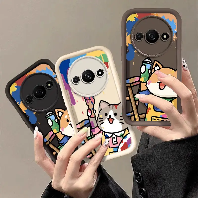 A3 Little Painter New Sky Eye Phone Case For Xiaomi Redmi A3 9C NFC 8A PRO 9i 13C 12C 9A 11A 9 8 12 10C 10 9C Cover