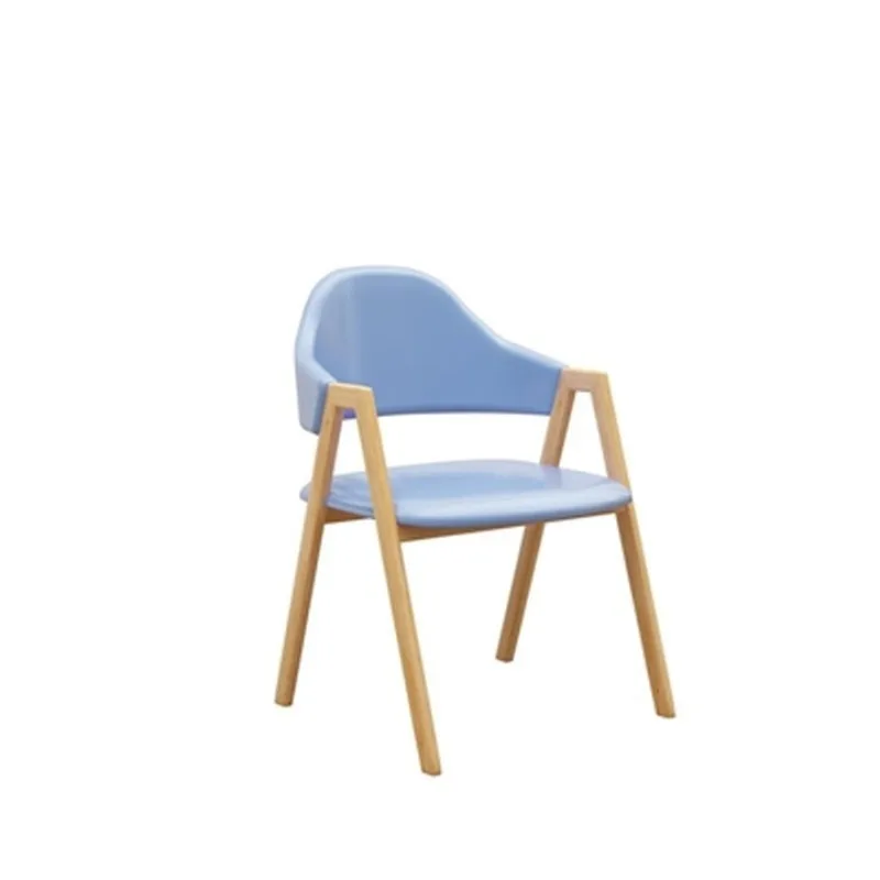 

Nordic dining chair casual lazy backrest