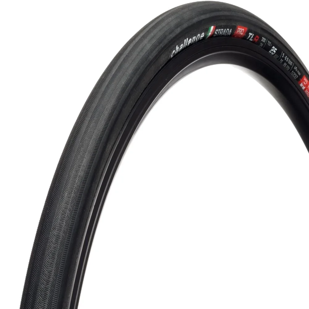 CHALLENGE STRADA Pro 700C ロードバイクタイヤ チューブレス