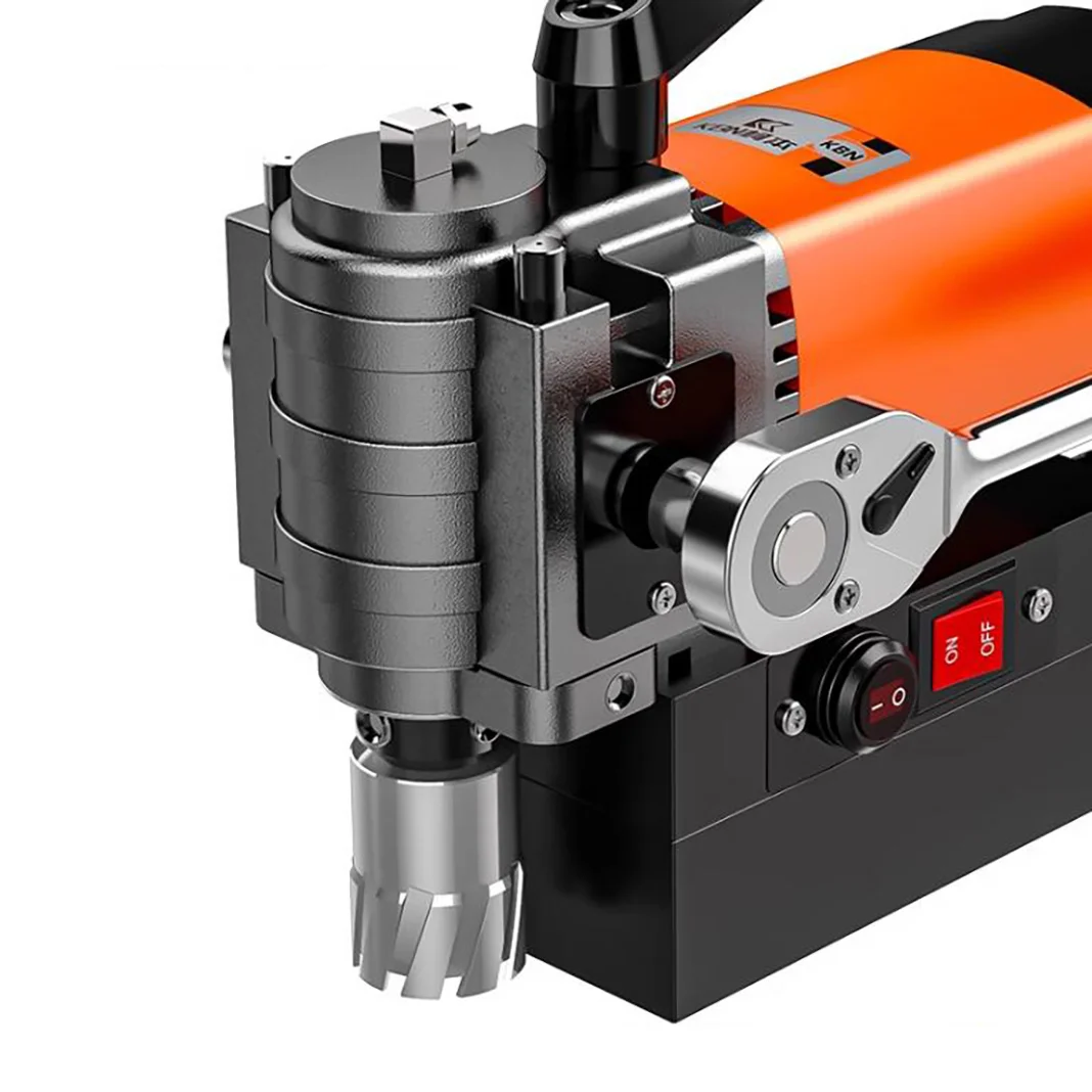 

220V Iron Suction Drill, High-altitude Drilling Machine, Small Horizontal Bench Drill, Lightweight Magnetic Drill