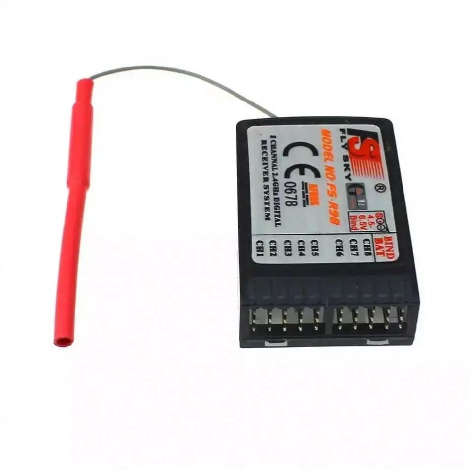 Feitian FS-R9B 8Ch 2.4Ghz Remote Control Receiver for I6 I10 T6 CT6B TH9X Transmitter
