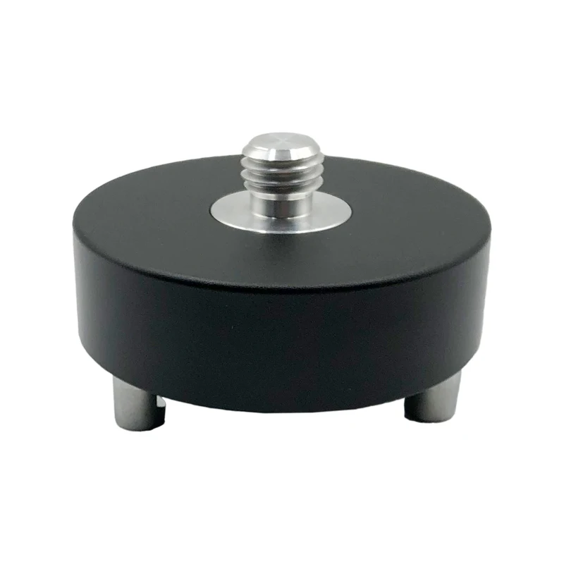 tipo Fixo Preto Adaptador Tribrach 3-mandíbula x 11 Montagem Girar Parafuso Prismas Gps Adaptador de Levantamento